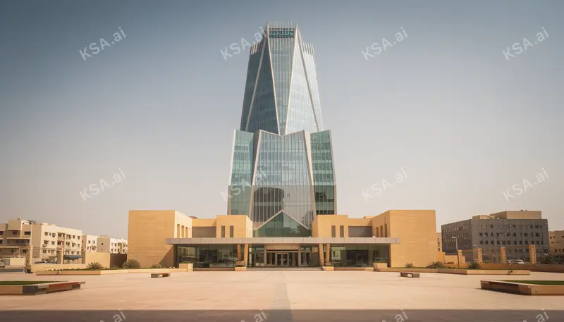 Dammam's modern downtown towers