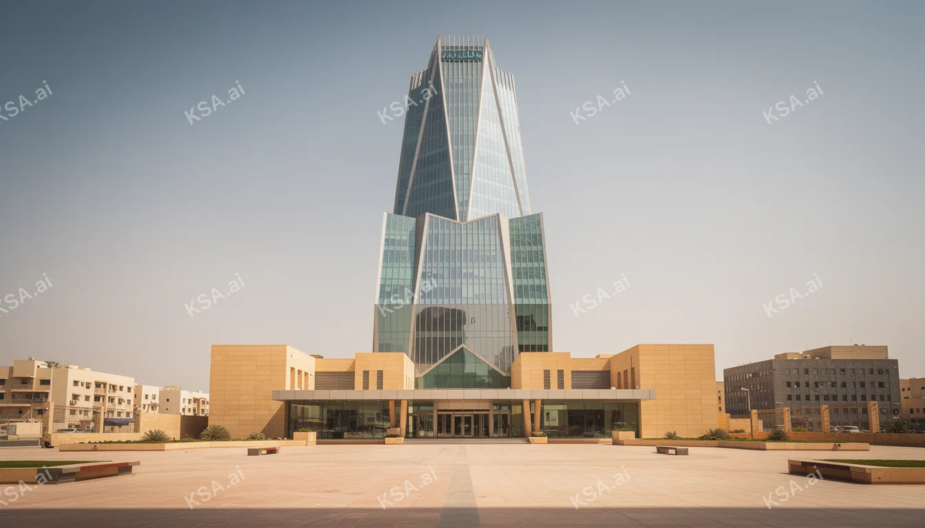 Dammam's modern downtown towers