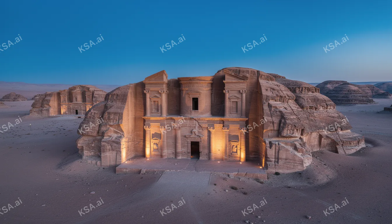 Mada'in Salih's Nabatean rock-cut tombs
