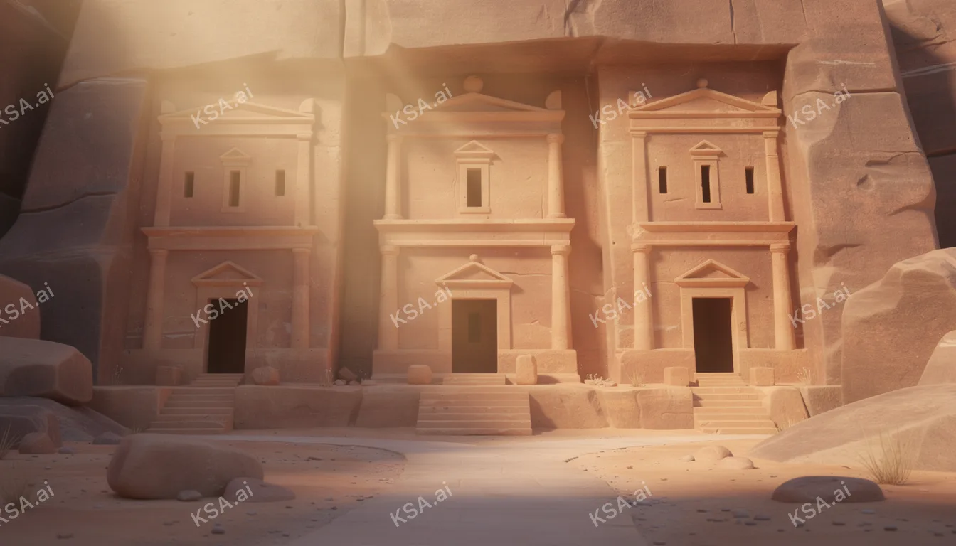 Mada'in Salih's Nabatean rock-cut tombs