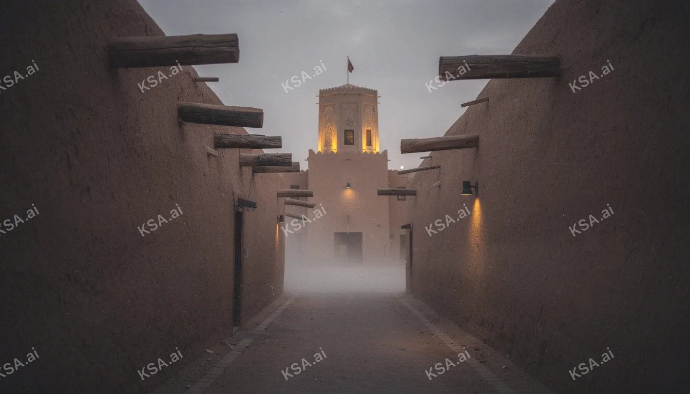 Riyadh's Murabba Palace courtyard