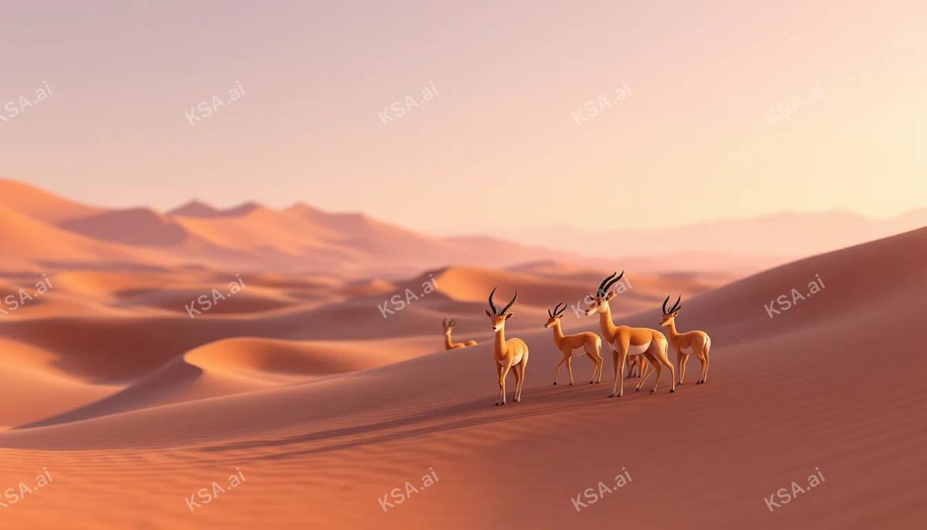 غزلان الرمل